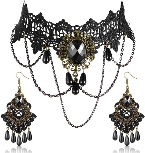 Gothic halskette choker - halskette,