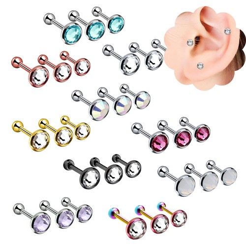 Ohrstecker teiliges set - ohrstecker, 3-teiliges