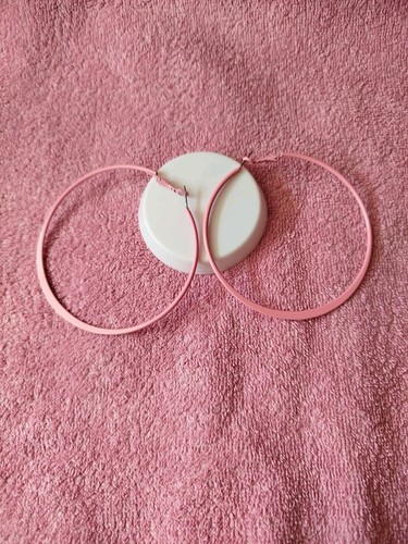 Ohrringe creolen rosa - ohrringe,