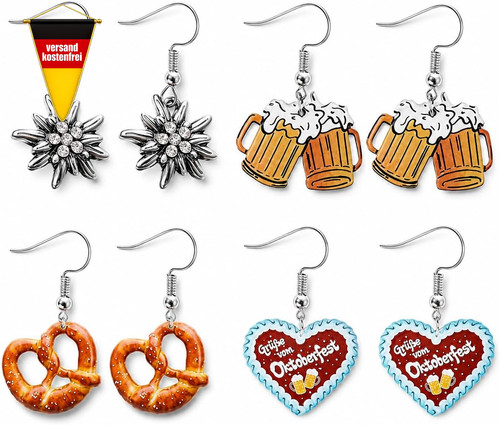 Oktoberfest ohrringe - oktoberfest,