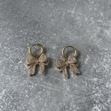 Ohrringe Schleife In Gold