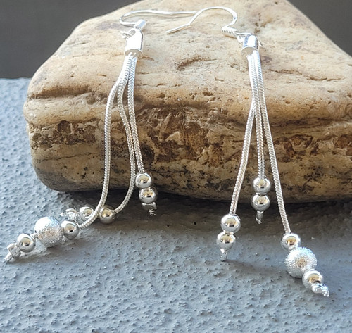 925 sterling silber - silber, 8cmlange