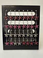 16 Paar Ohrringe hängende